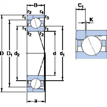 Rolando 7011 ACD/HCP4AH1 SKF