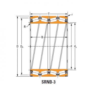 Rolamentos de rolo de rolo selado 132 O-ring