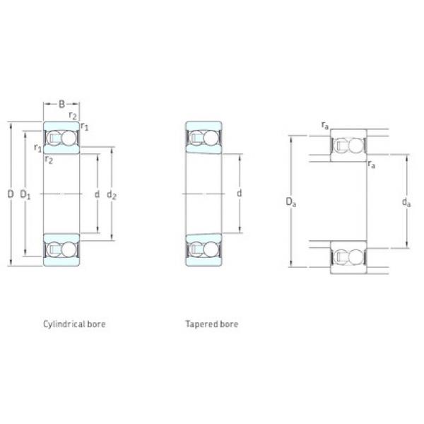 Rolamentos 2210E-2RS1TN9 SKF #1 image