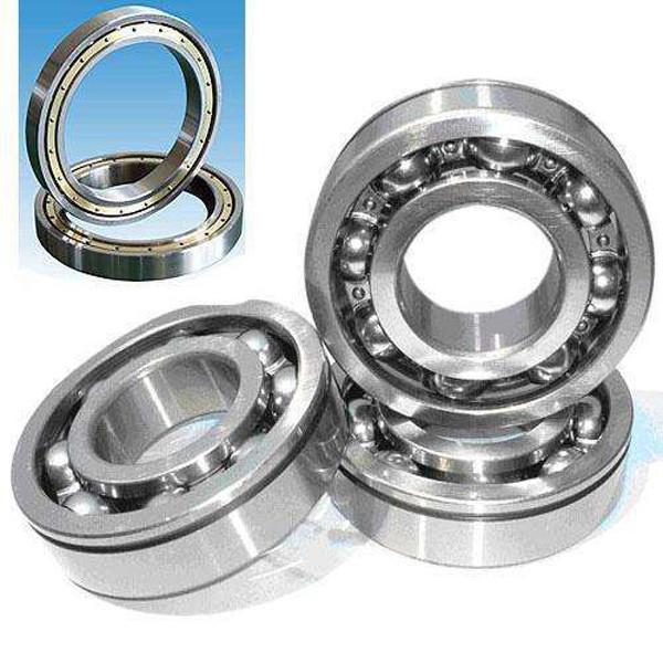 6010LUNR, Japan Single Row Radial Ball Bearing - Single Sealed (Contact Rubber Seal) w/ Snap Ring #1 image